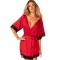 OBSESSIVO - SENSUELIA PEIGNOIR - VERMELHO S/M nº6