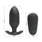 VIBRADOR RECARREGVEL ANAL KELLY PLUG PRETO nº9