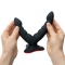 RYDE DILDO DUPLO E MASSAGER PRETO nº2