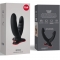 RYDE DILDO DUPLO E MASSAGER PRETO nº4