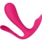 Satisfyer top secret + vibrador p-point com app - rosa