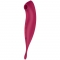 VIBRADOR TWIRLING PRO SATISFYER COM APLICAÇÃO CONNECT VERMEL