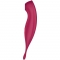 VIBRADOR TWIRLING PRO SATISFYER COM APLICAÇÃO CONNECT VERMEL