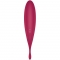 VIBRADOR TWIRLING PRO SATISFYER COM APLICAÇÃO CONNECT VERMEL