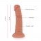 VIBRADOR PEQUENO BOGOTÁ DILDO 9 VELOCIDADES NATURAL 22 CM -O