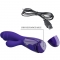 VIBRADOR SNAPPY YOUTH E ESTIMULADOR DE PONTO G VIOLETA nº4