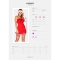 VESTIDO KISSMAS RED OBSESSIVE VERMELHO nº9