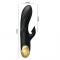 VIBRADOR DE LUXO Banhado A OURO RECARREGVEL PRETO nº3