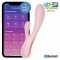 VIBRADOR MONO FLEX COM APP E BLUETOOTH SATISFYER MALVA