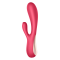 VIBRADOR MONO FLEX COM APP E BLUETOOTH SATISFYER VERMELHO