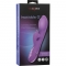 Vibrador de ponto G de estimulação dupla - roxo