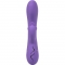 Vibrador de ponto G de estimulação dupla - roxo