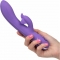 Vibrador de ponto G de estimulação dupla - roxo