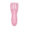 VIBRADOR THREESOME 4 COM APP SATISFYER ROSA nº3