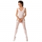 WOMAN BS046 BODYSTOCKING - WHITE ONE SIZE