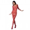 MULHER PAIXÃO BS077 BODYSTOCKING ONE SIZE RED