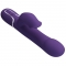 ZALIN VIBRADOR DE COELHO PÉROLAS 4 EM 1 ROXO nº4