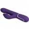 ZALIN VIBRADOR DE COELHO PÉROLAS 4 EM 1 ROXO nº6