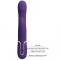 ZALIN VIBRADOR DE COELHO PÉROLAS 4 EM 1 ROXO nº8