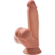 3D COCK SWINGING BALLS 7 INCH