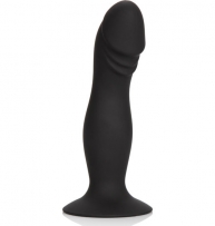 Pênis anal preto de silicone