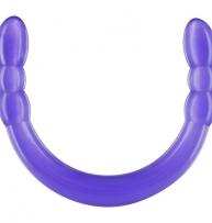 Pênis duplo roxo