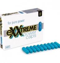 Exxtreme power caps para puro poder para homens 10 caps