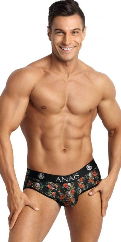 ANÁIS MEN BOOST Descrição de lingerie com estampa de rosas