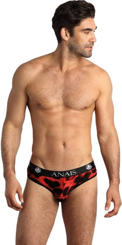 ANAÏS MEN RED Roupa interior masculina savage em microfibra vermelha.