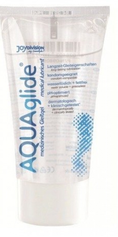 AQUAGLIDE ORIGINAL Lubrificante à base de água compatível com preservativo