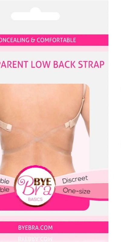 BYE-BRA  SUPPORT Acessório inovador para vestidos sem costas.