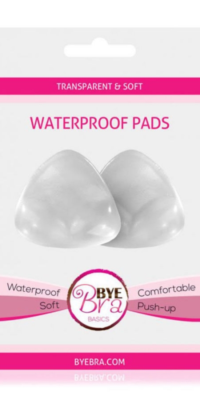 BYE BRA WATERPROOF PADS Almofadas transparentes para realçar o busto feminino.