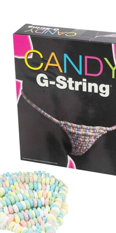 CANDY G-STRING Tanga de doce comestível para ela