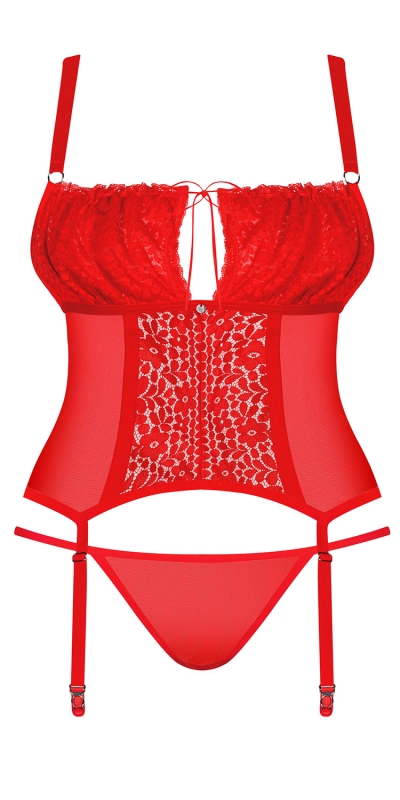 BLOSSMINA  ENHANCER Corpete e tanga de lingerie com ligas