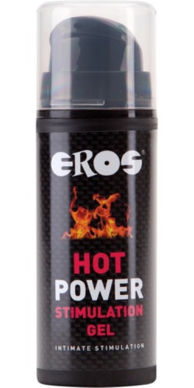 EROS HOT POWER PARA MUJER Gel estimulante de clitóris efeito calor.