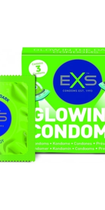 EXS GLOW Preservativos fluorescentes