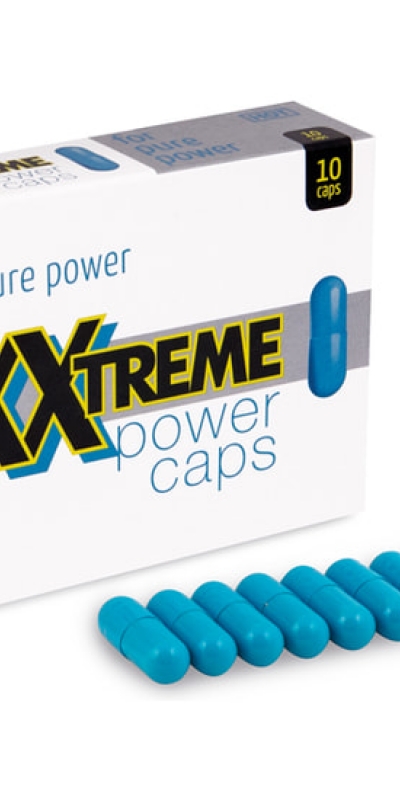 EXXTREME POWER CAPS FOR MEN Cápsulas afrodisíacas e revigorantes para homens