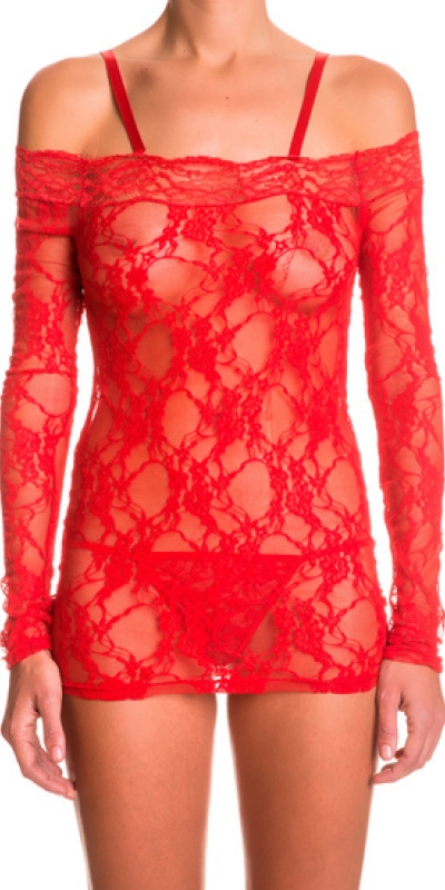 INTIMAX Intimax vestido brianna vermelho