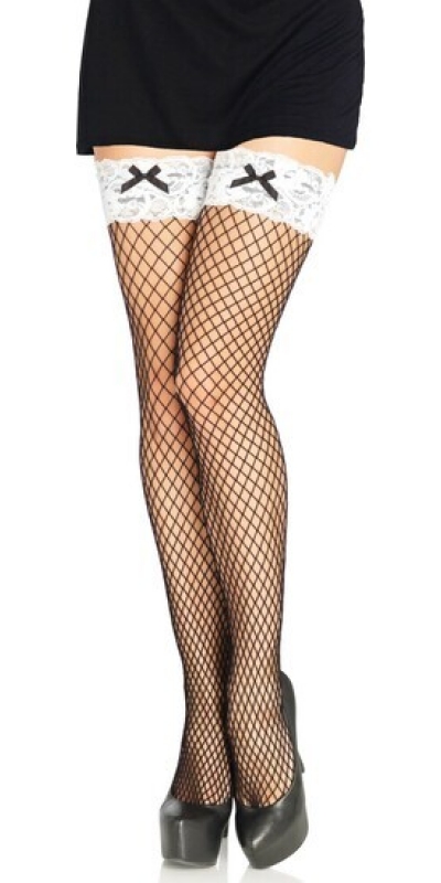 LEG AVENUE FRENCH Leg avenue french maid meias de rede francesa