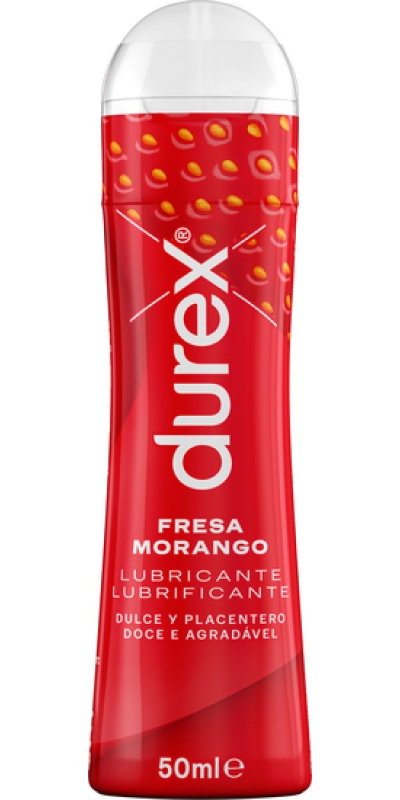 DUREX PLAY FRESA Lubrificante com aroma e sabor a morango