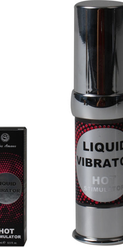 LIQUID VIBRATOR GEL Lubrificante com efeito de vibração e calor para ele e para ela.