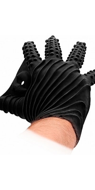 MASTURBATION GLOVE Luva de masturbação com punho