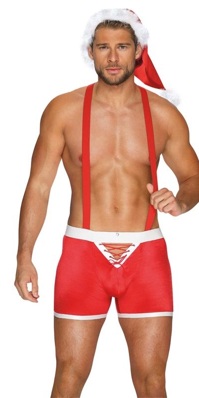 MR CLAUS Lingerie sexy de natal em diferentes tamanhos.