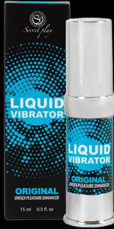 LIQUID VIBRATOR UNISEX PAREJA Lubrificante efeito vibrador muito estimulante