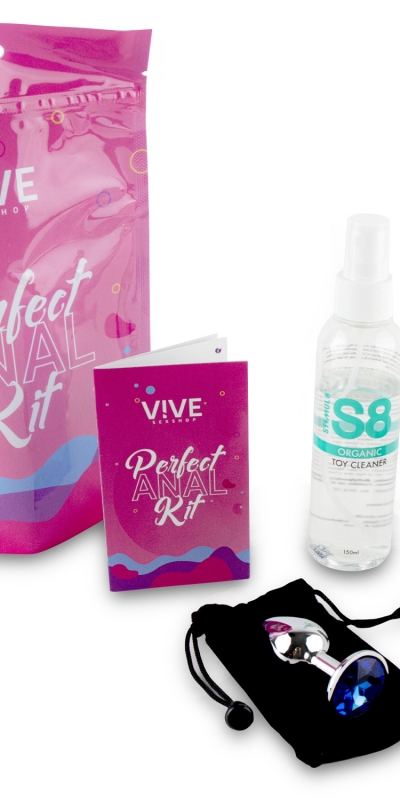 PERFECT ANAL KIT Tudo que você precisa para sexo anal sem dor