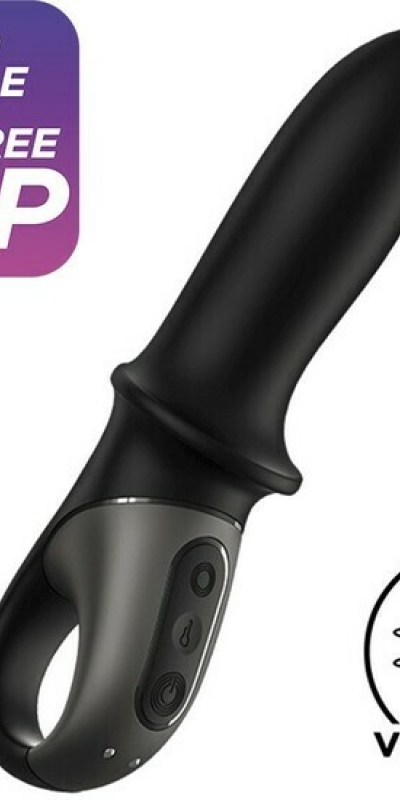 SATISFYER HOT PASSION Estimulador anal hot passion com app e função de calor usb de vibração