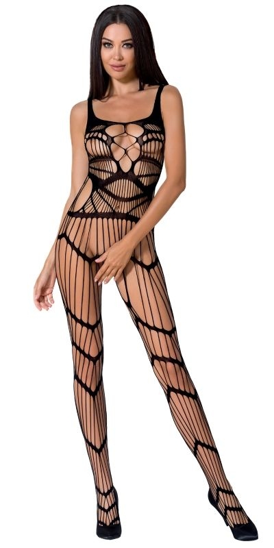 BODYSTOCKING **SPICY** Corpo de lingerie preto com design sexy.