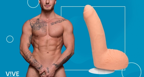 6 réplicas de pénis de atores de porno