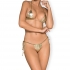 Obsessiva - bella vista swimwear - golden one size