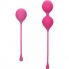 Bolas de treino kegel 2 peças - rosa